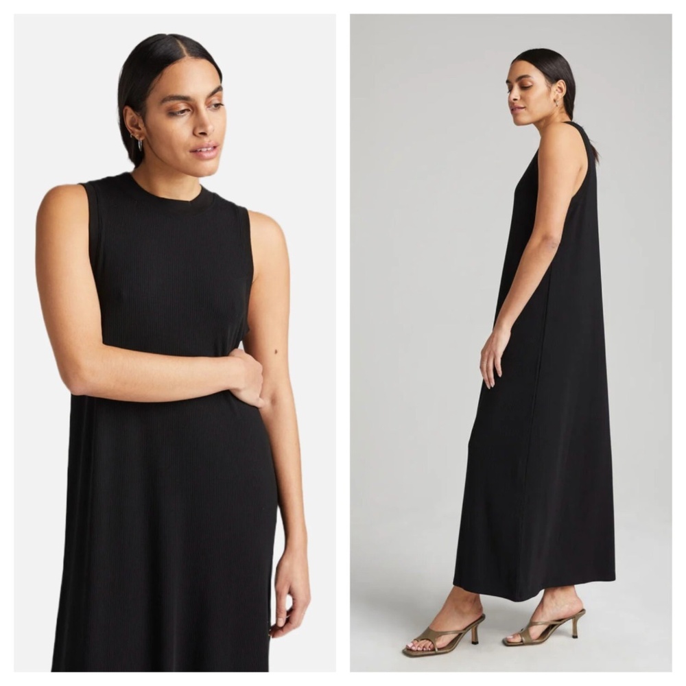 Richer Poorer Vintage Column Rib Dress